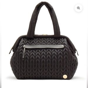 HAPP Paige Carryall Black diaper bag